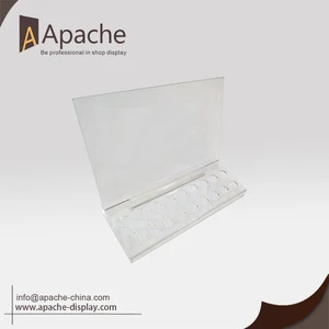Tabletop acrylic battery retail display stands for wholesale