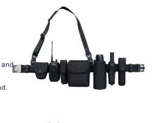 Tactical  Belt  7 Accessory Pouches For Police &Military Supplies