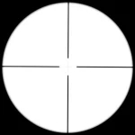 Tactical DIANA 3-9X40 AO Riflescope One Tube Cross Dot Reticle Optical Sight Hunting Rifle Scope