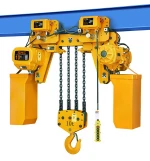tbm hand chain hoist used electric chain hoist with trolley