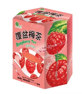 Teabag Refreshing Raspberry Black Tea Fruit Flavor Tea
