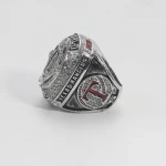 Texas Rangers American professional baseball game tough guy fashionable all-match ring with diamonds