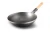 Import The best hot sale 1.5 mm factory direct price stainless steel black Chinese wok with wooden  handle from China