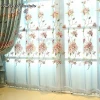 The simple romantic curtain for living room or bedroom
