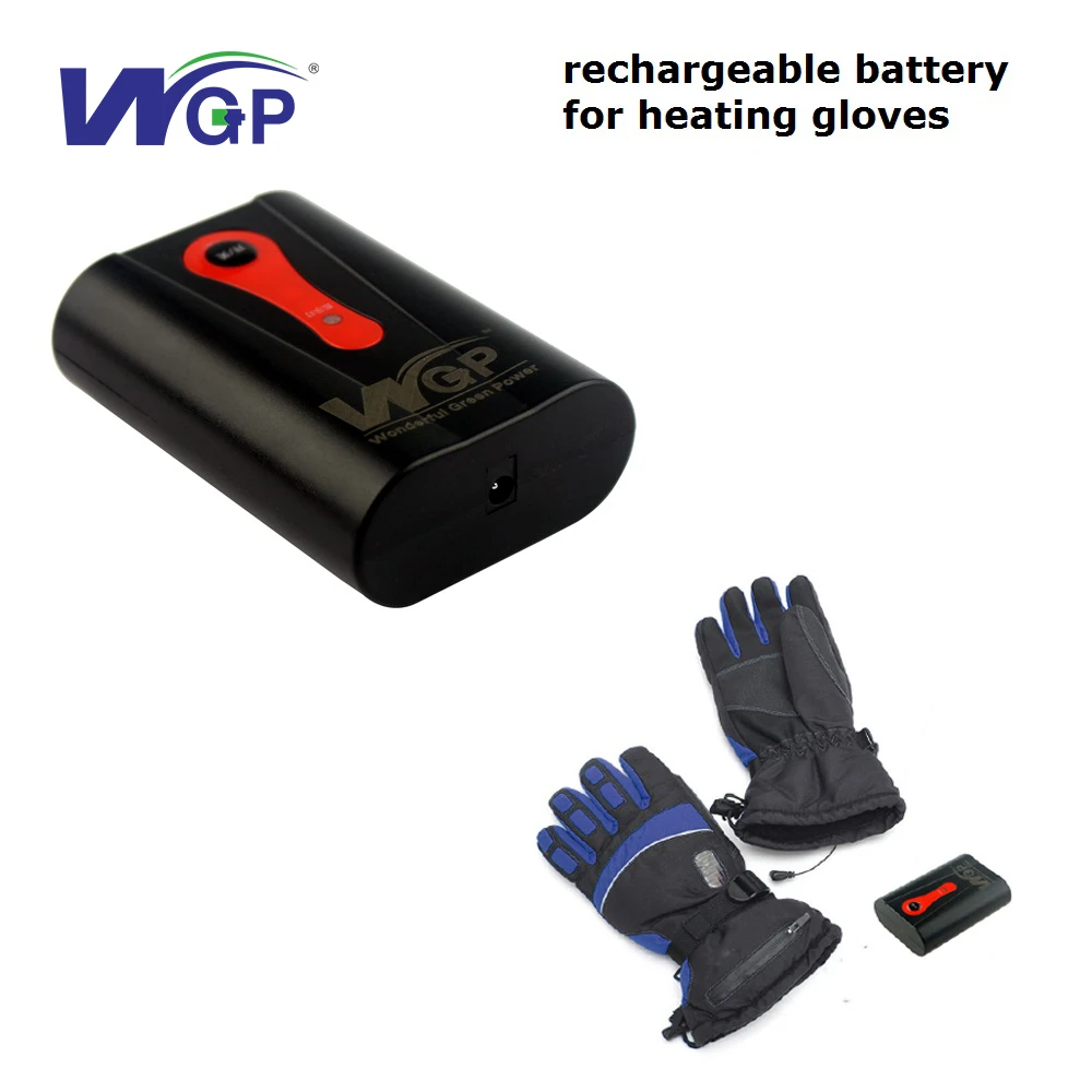 the small lithium battery pack 3.7V 4400mAh 2P rechargeable batteries for heated gloves