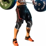 Thickening the strength of weightlifting knee pads exercise fitness strength weightlifting squats
