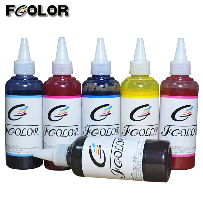 Tinta Pigmentada Premium for Epson R265 R270  R290 R390 Pigment Ink 6 Color