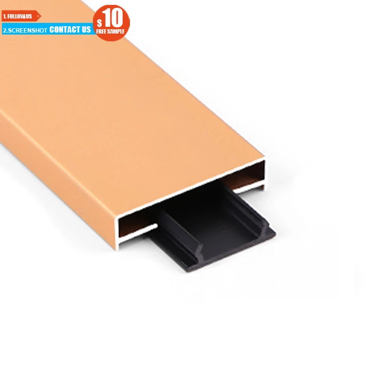 toco pvc u edge trim with base u shaped trim u channel for led lighting strips  metal edge trim for plywood