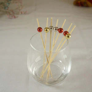 Toothpick Cocktail Food Bamboo Fruit Sticks