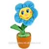 Top quality dancing japanese sunny flower electronic plush toys