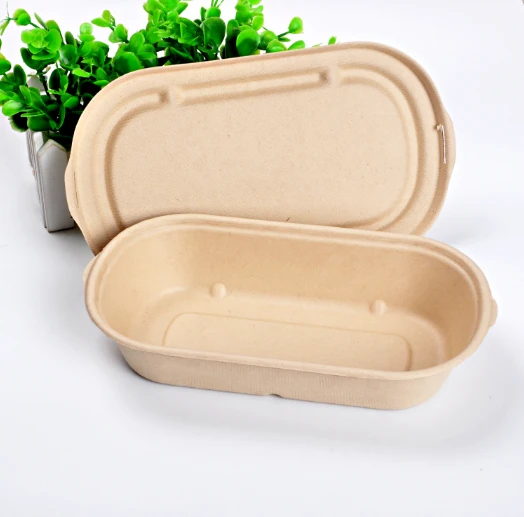 Trade Assurance Eco-friendly Biodegradable Corn Starch Food Container, Disposable Lunch Box