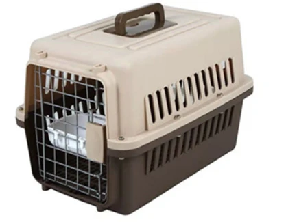 Trade Assurance Pet Product Plastic Dog Flight Cage For Transport