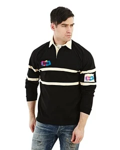 Traditional Rugby Jersey Wholesale Embroidery Logo Custom 100% Cotton Rugby Polo Sports t shirts