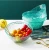 Import Transparent Plastic Salad Bowl  Fruit Table Sets Plate Fruit Bowl Wholesale from China