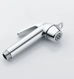 Trigger shattaf set with Flexible Hose and hook the best Toilet bidet Shattaf, Rose gold/Gun metal/Chrome ABS shattaf