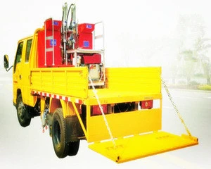truck mounted road marking machine/ truck mounted cold spraying road line marking machine/road marking machine mounted on truck