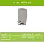 Type Led Light Base E14 Plastic Desk On Ceiling Weatherproof Devices Aluminum Lamp Holder