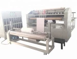 Ultrasonic nonwoven embossing machine
