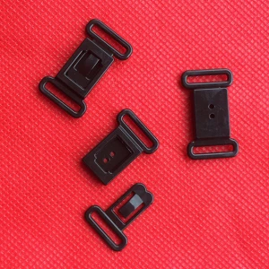 Underwear accessory 13mm inserting plastic clip buckle