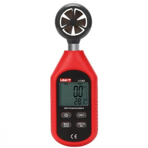 UNI-T UT363 handheld Digital wind speed meter thermometer anemometer Air flow monitor