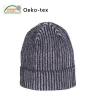 Unisex Ribbed Knit Cap Simple Knit Beanies Adults Winter Basic Rib Knit Hat Free Pattern
