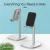 Import Universal Aluminium Adjustable Stand Desk Holder For Xiaomi Mobile Phone Holder For iPhone Metal Tablets Stand For ipad from China