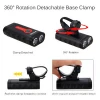 Upgrade Waterproof Rechargeable Bike Light 1800LM XM-L2 LED Bicycle Lamp USB Front Head Torch Headlight MTB Cycling Light