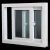 Import upvc double glazed sash windows/guangzhou doors and windows grill from China