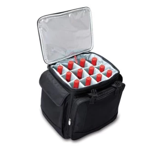 USA market large capacity 20 cans bottles beer wine cooler trolley bag with wheels