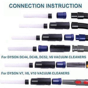 Vacuum Dusty Brush Bundle, Universal Dust Pro Cleaning Accessories Cleaner Brush Attachment Adapter Tools for V6 V7 V8 V10