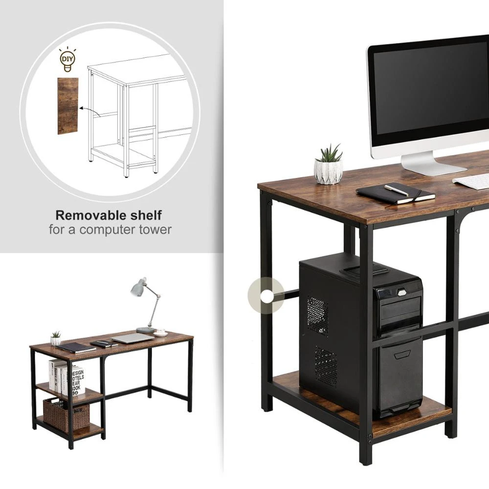 VASAGLE Cost-Effective Modern Simple Office Furniture Computer Desk Target Furniture Desk L Shape Office Table Price