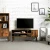 VASAGLE latest design antique home living room furniture vintage industrial wooden cabinet Rustic Tv Stand