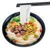 Vegetable ramen Korean instant noodles low calorie food