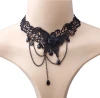 Vintage Style Lace Choker Women Stretch Classic Gothic  Necklace