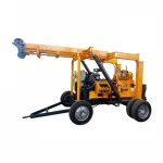 Walking water well drilling rig XYX-300 geological exploration core drilling rig Africa hydraulic drilling rig