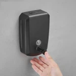 Wall Mounted Stainless Steel Soap Dispenser 800ML SUS 304 Hand Manual Shower Gel Dispenser