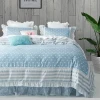Warm Luxury Decorative Printed Home Textile 100 Cotton Bedding Set Bed Skirt