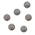 Import Washable Crystal 20mm Button Crystal Rivet For Clothing Round Diamond Alloy Rhinestone Button from China