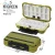 Import Waterproof Fishing Tackle Box 12-30 Compartments Double Side Bait Lure Hooks Storage Boxes Fishing Accessories from China