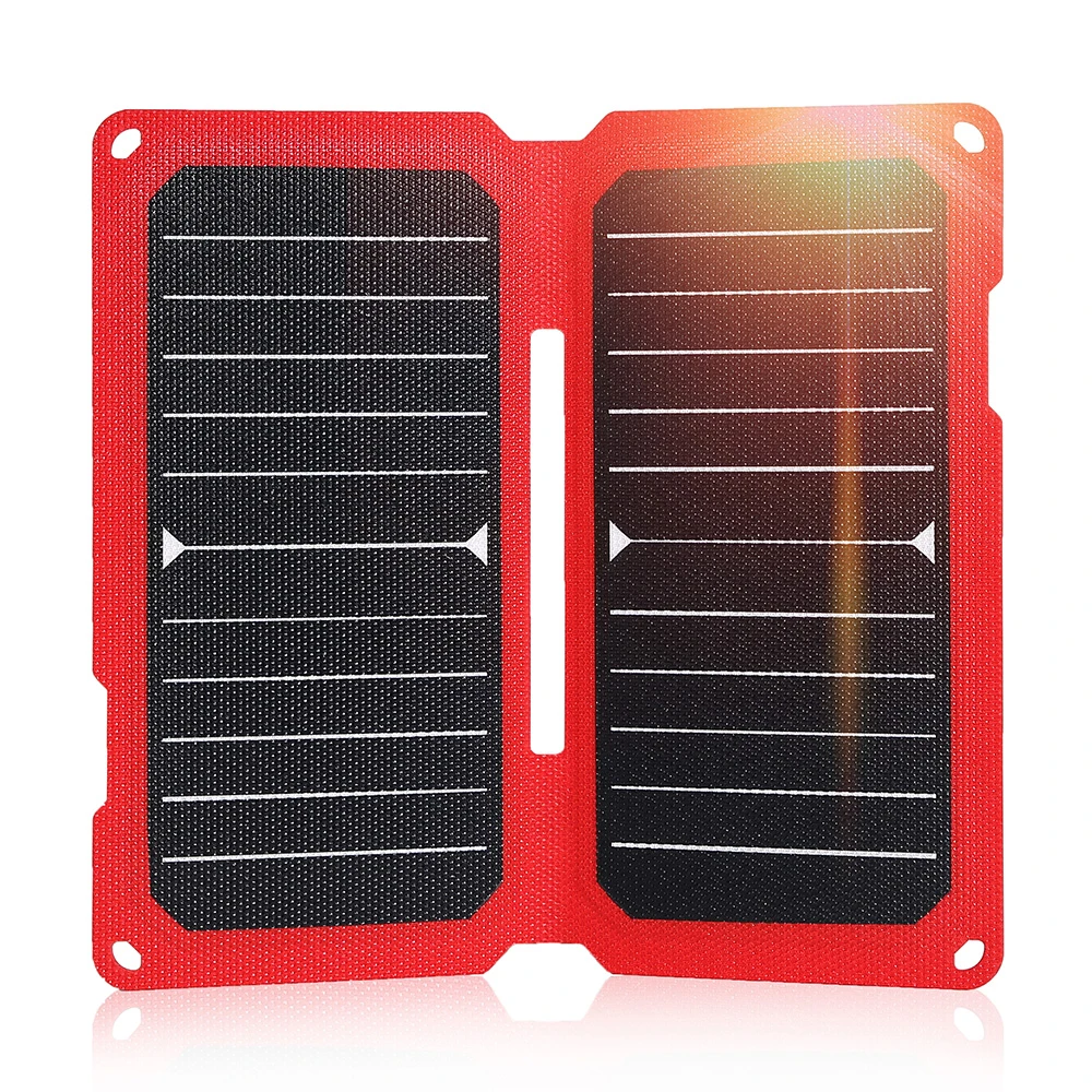 Waterproof Slim ETFE 15W Foldable solar Panel Portable Solar Charger