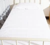 WCM-F-H058 100% Cotton fabrics hospital sheets high quality bedding sets white striped sheets for hospital hotel