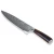 Import WD2 Damascus Laser Pattern Kitchen Knife Pakka Wood Handle 8 Inch Chef Knife from China