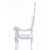 Import White Color Queen Helena Throne Chair At Wholesale Price from USA