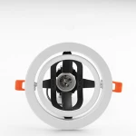 White paint Surface mounted adjustable rail spot lighting par30 track light fixture