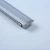 Import wholesale aluminum recessed anodized extrusion led strip led profile aluminium 3meters from China