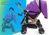 Wholesale baby stroller folding portable four-wheel damping baby carrier