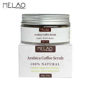 Wholesale Best OEM Private Label 100% Orginal Exfoliating Organic Coffee Body Facial Salt Scrub