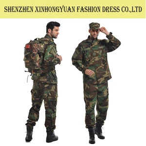 wholesale best selling Army custom camouflage combat military uniform used
