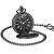 Import Wholesale Black Roman Numerals UP Dial Mens Pocket Watch with Watch Chain from China