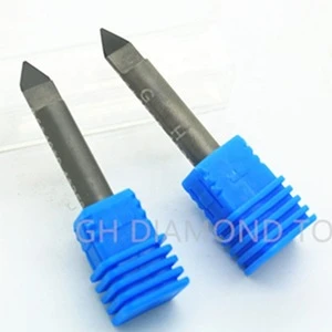 Wholesale CNC Diamond router bit PCD engraving tool for carving stone marble granite